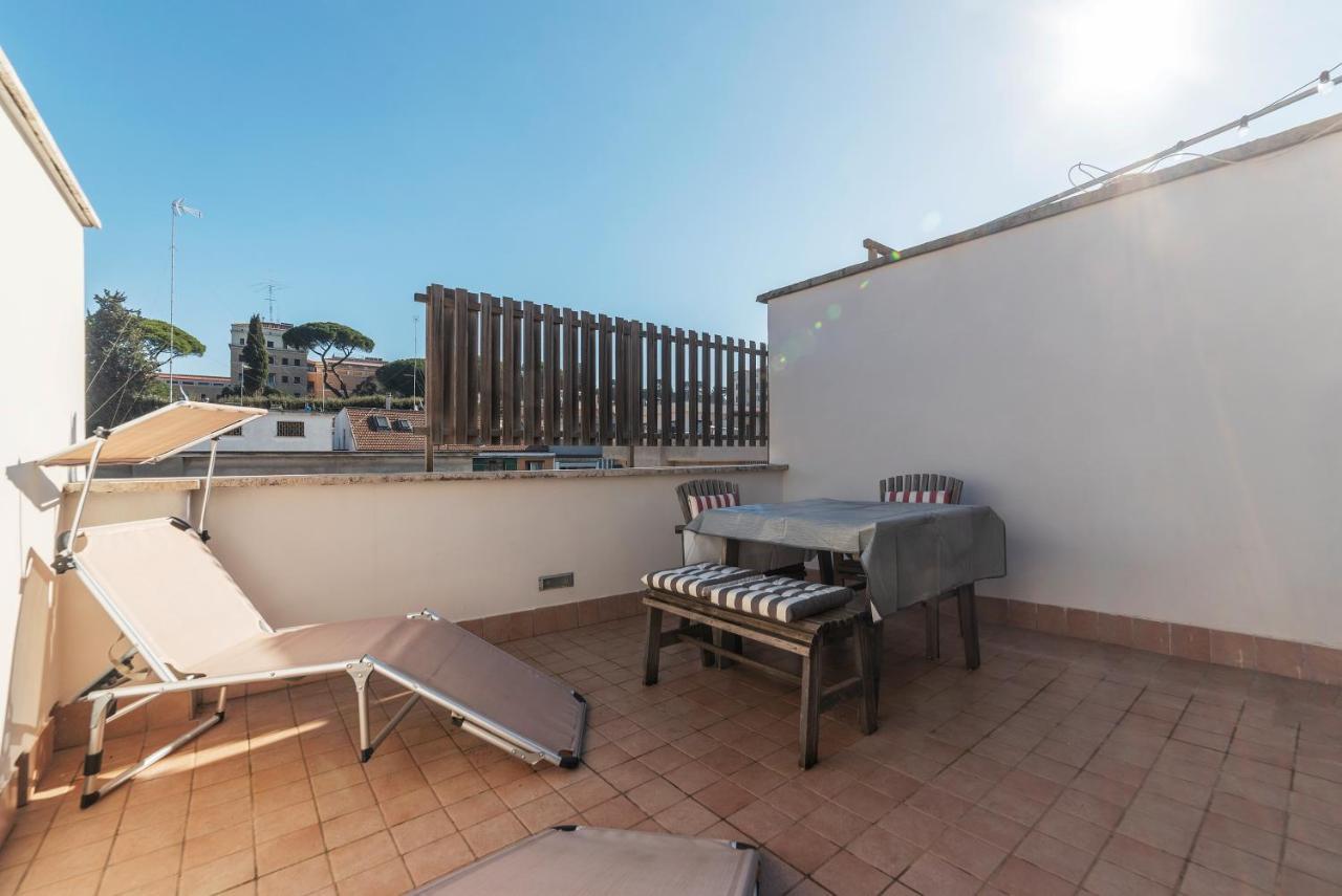 Bright Apt With Views Of San Pietro Rom Exterior foto