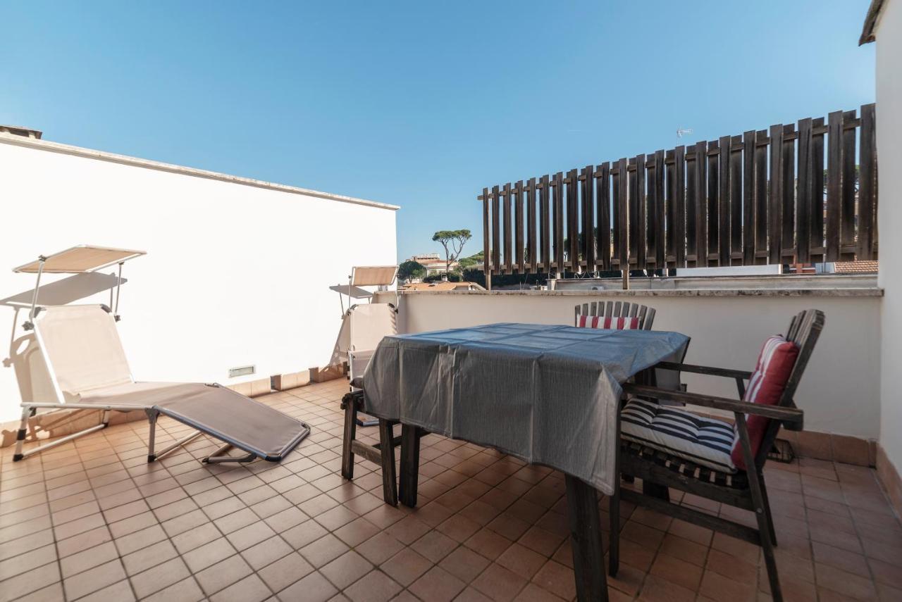 Bright Apt With Views Of San Pietro Rom Exterior foto